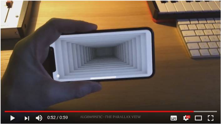 Theparallaxview はトリックアートを見ている気分になる Iphone X 専用アプリ ツイナビ ツイッターの話題まとめ