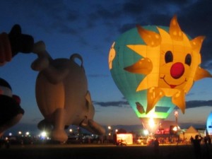乗らなくても楽しい！　熱気球フェスティバル in ケベック