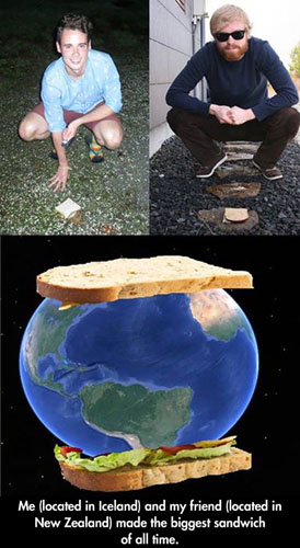 画像 地球でサンドイッチを作ってみた 世界の反応は ガジェット通信 Getnews