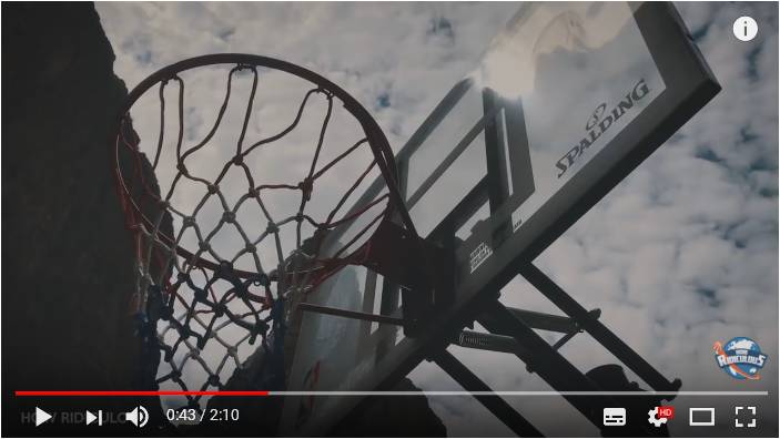 動画 マジかっ 0メートルの高さからバスケのシュートを決める神技 ガジェット通信 Getnews