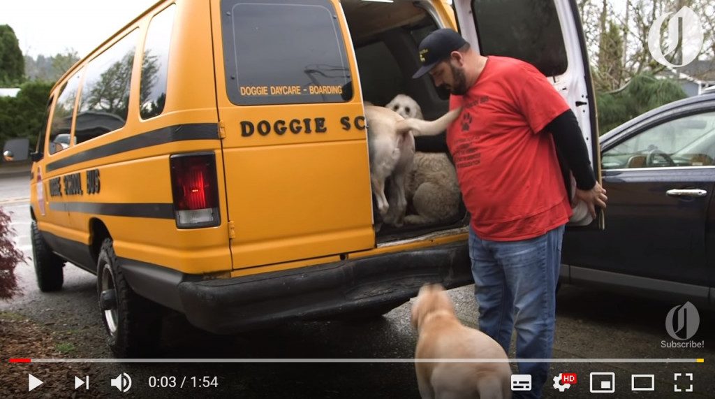米オレゴン州には犬用のスクールバスがあるんです ガジェット通信 Getnews
