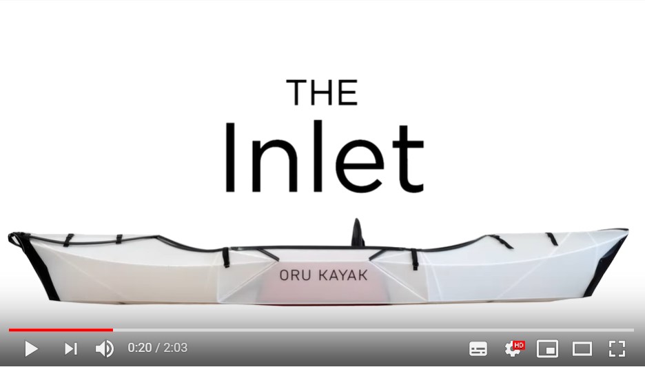 折り畳めるカヤック「Oru Kayak Inlet」がKickstarterに登場 連載JP