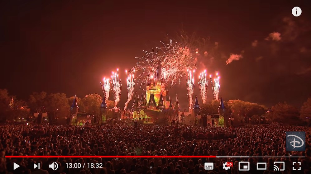 Disneymagicmoments ウォルト ディズニー ワールド リゾートの花火ショー Happily Ever After の映像がyoutubeで公開 ガジェット通信 Getnews