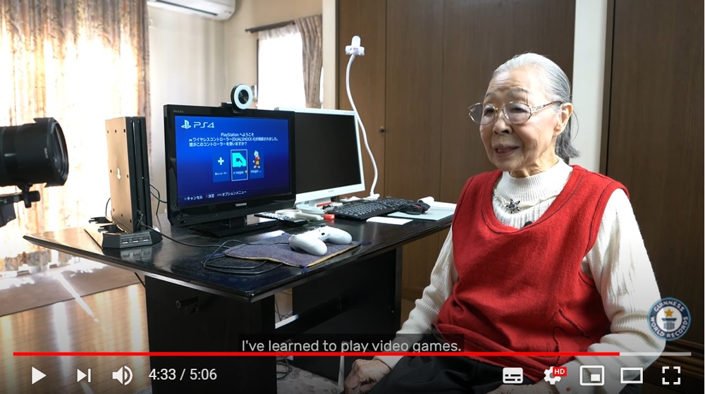 90才の日本人youtuber ゲーマーグランマ に世界が驚いた このおばあちゃんの孫だったら毎日がどんなに楽しいことか 無料 ガジェット通信ブロマガ ガジェット通信 ガジェット通信編集部 ニコニコチャンネル バラエティ