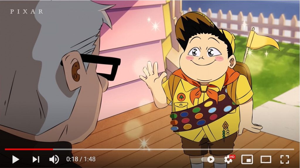 ピクサーが カールじいさんの空飛ぶ家 の2dショートアニメを公開 日本語の歌が必要だ ファンムービーかと思ったら公式だったのね 記事詳細 Infoseekニュース