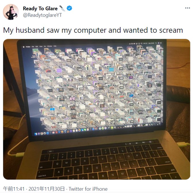 夫が叫びたくなったという妻のパソコンのデスクトップ画面 脳が爆発しそう 見たらダメなヤツ It News