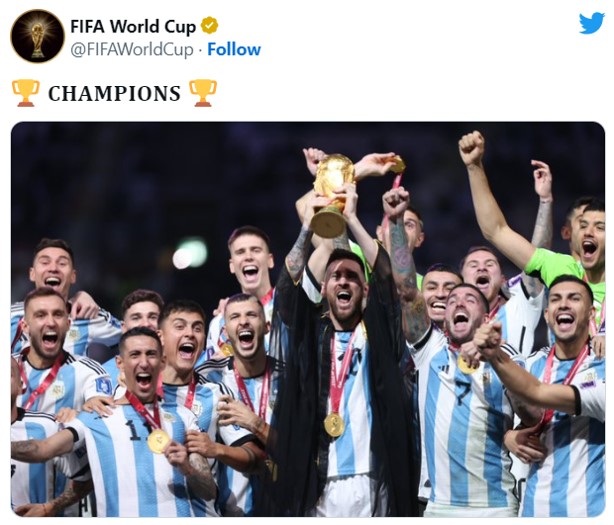 ワールドカップ優勝国アルゼンチンに寄せられた祝福の声 ｜ ガジェット 