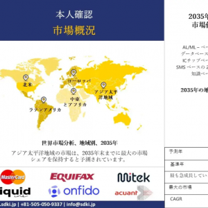 世界の本人確認市場