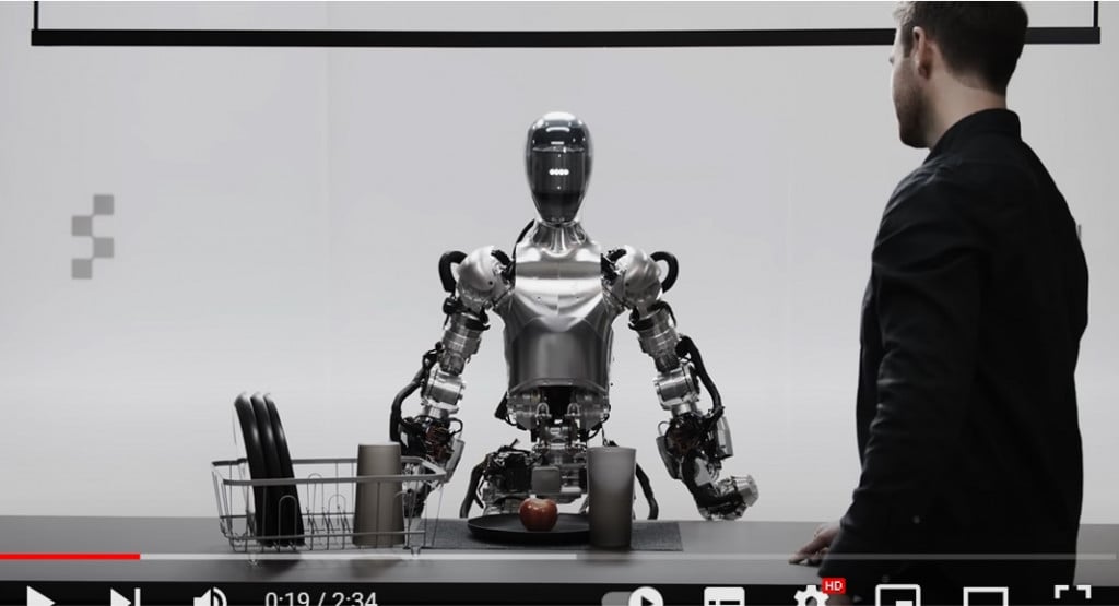 人間と会話して動く様子も / OpenAIと提携したヒューマノイドロボット「Figure 01」のデモ動画が公開