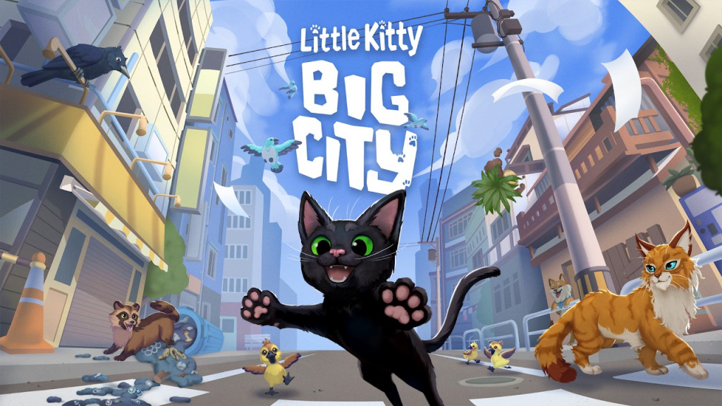 子猫のオープンワールドゲーム『Little Kitty, Big City』が5月10日リリース決定
