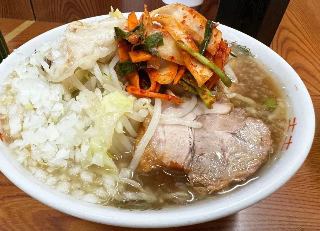 ラーメン二郎亀戸店のTwitterフォロワー40000人突破おめでとうございます！