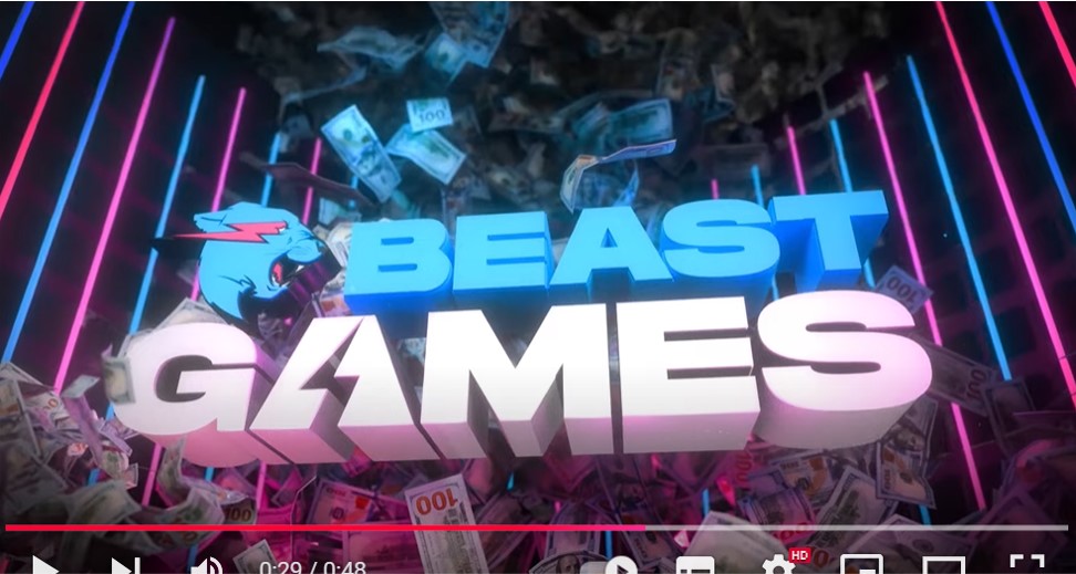 MrBeastのゲーム番組『Beast Games』のティーザー予告が初公開