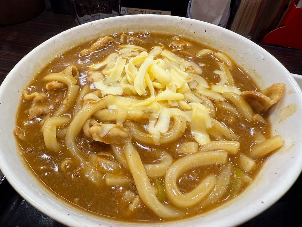 だいすきだぞ！ ココイチのカレーうどんにトッピングを入れまくる →スープをライスにぶっかけ →たまらんウマさ