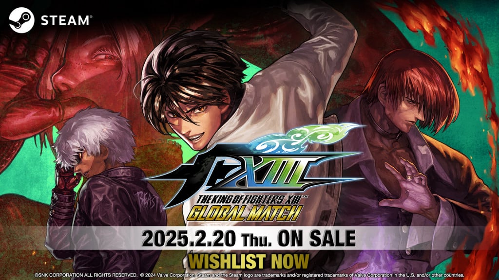 2D対戦格闘ゲーム『KOF XIII GM』Steam版が2025年2月20日（木）に発売決定