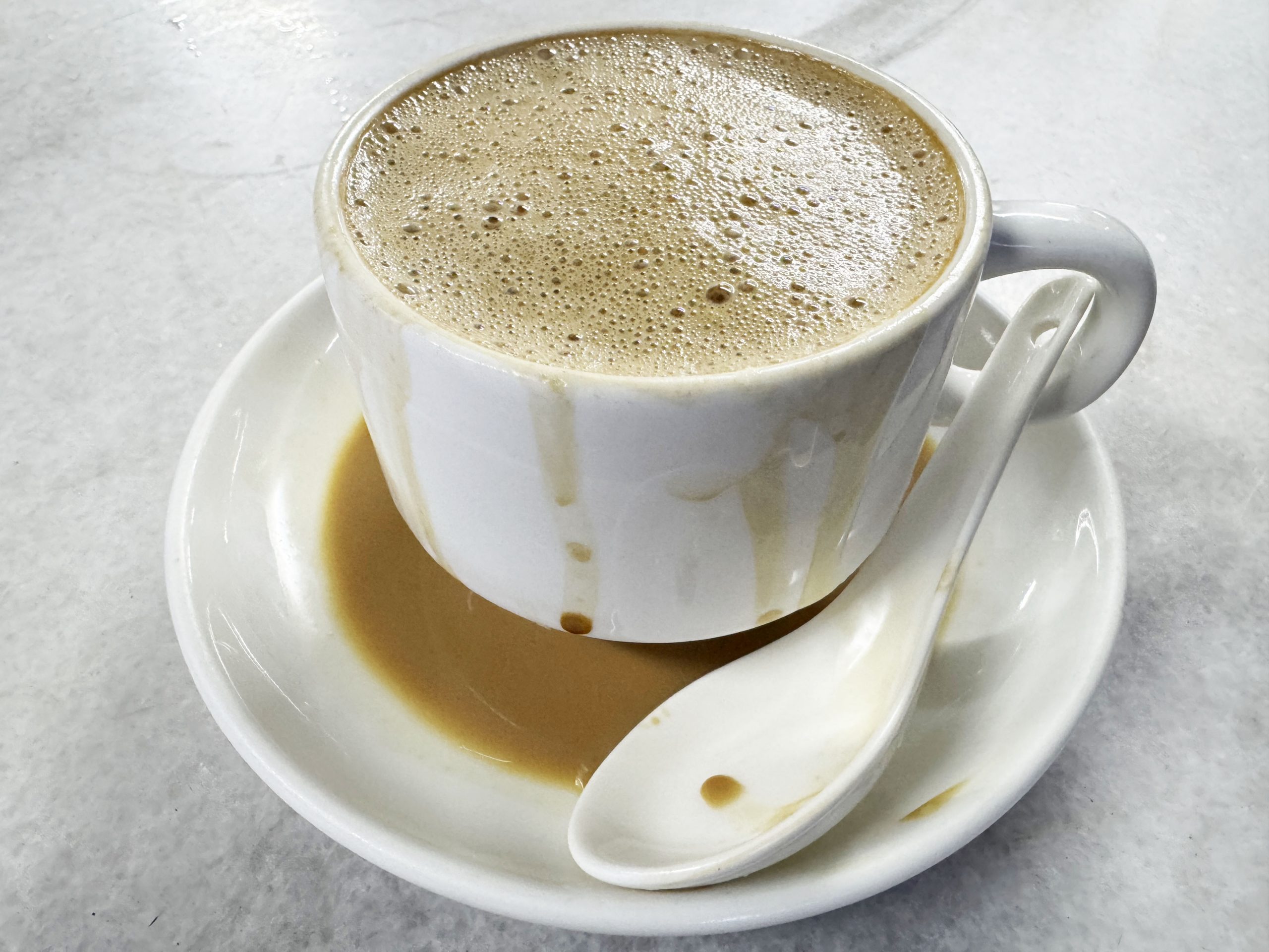 マーガリンで焙煎したコーヒー「イポーホワイトコーヒー」を飲んでみた