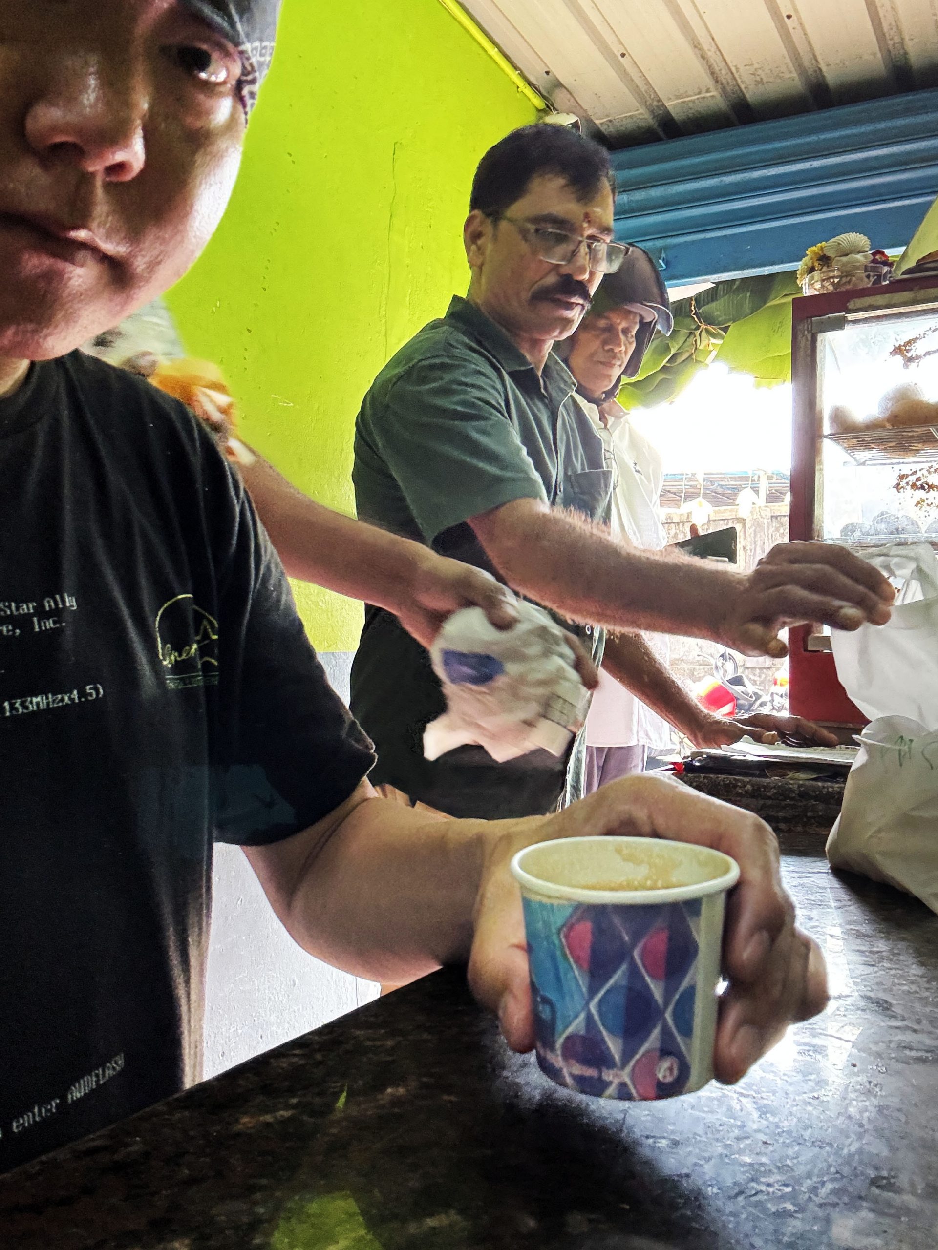 インドでチャイを飲む / アンダマンニコバル諸島ポートブレアのチャイ