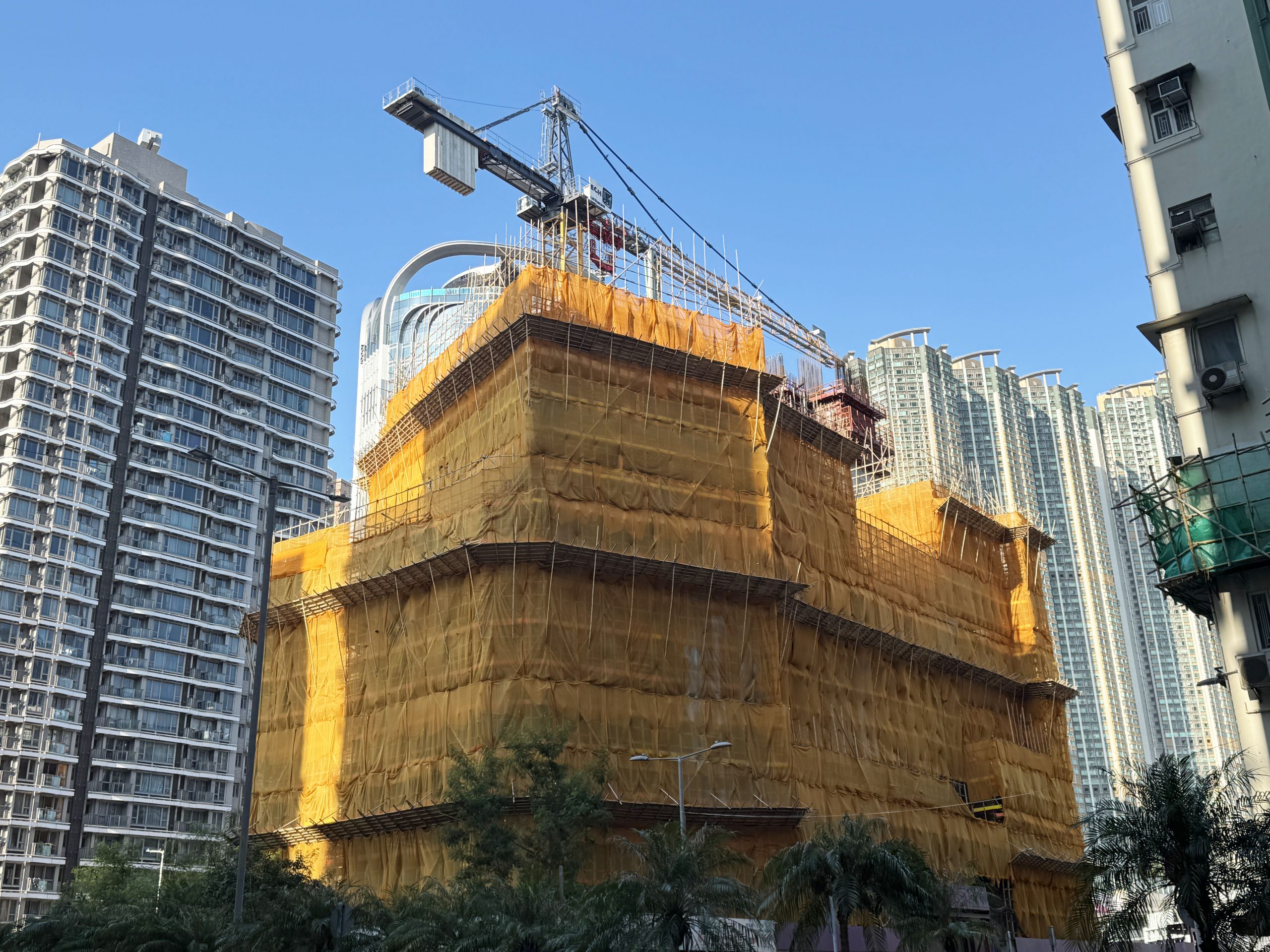 香港の建築現場の「竹の足場」は文化