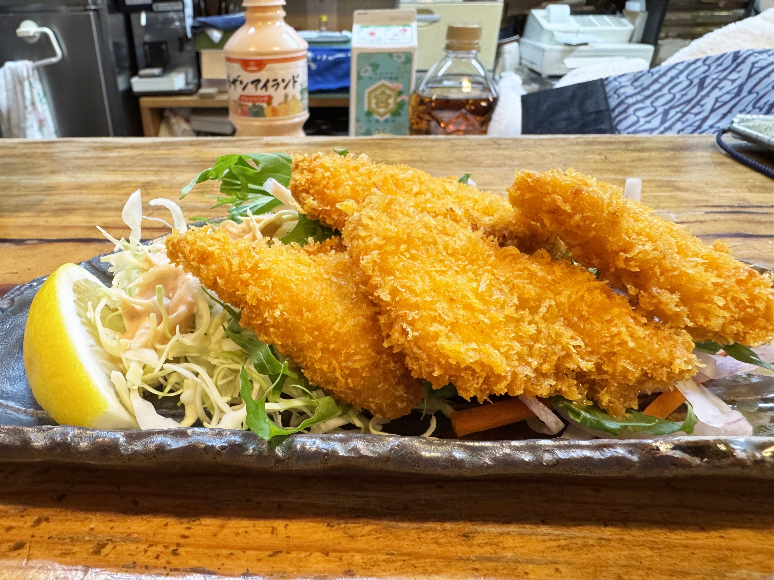 【孤独の旅グルメ】新潟・佐渡の名店まつはま / ブリの名店はどれを食べても絶品だった「マトウダイの白身魚フライ」