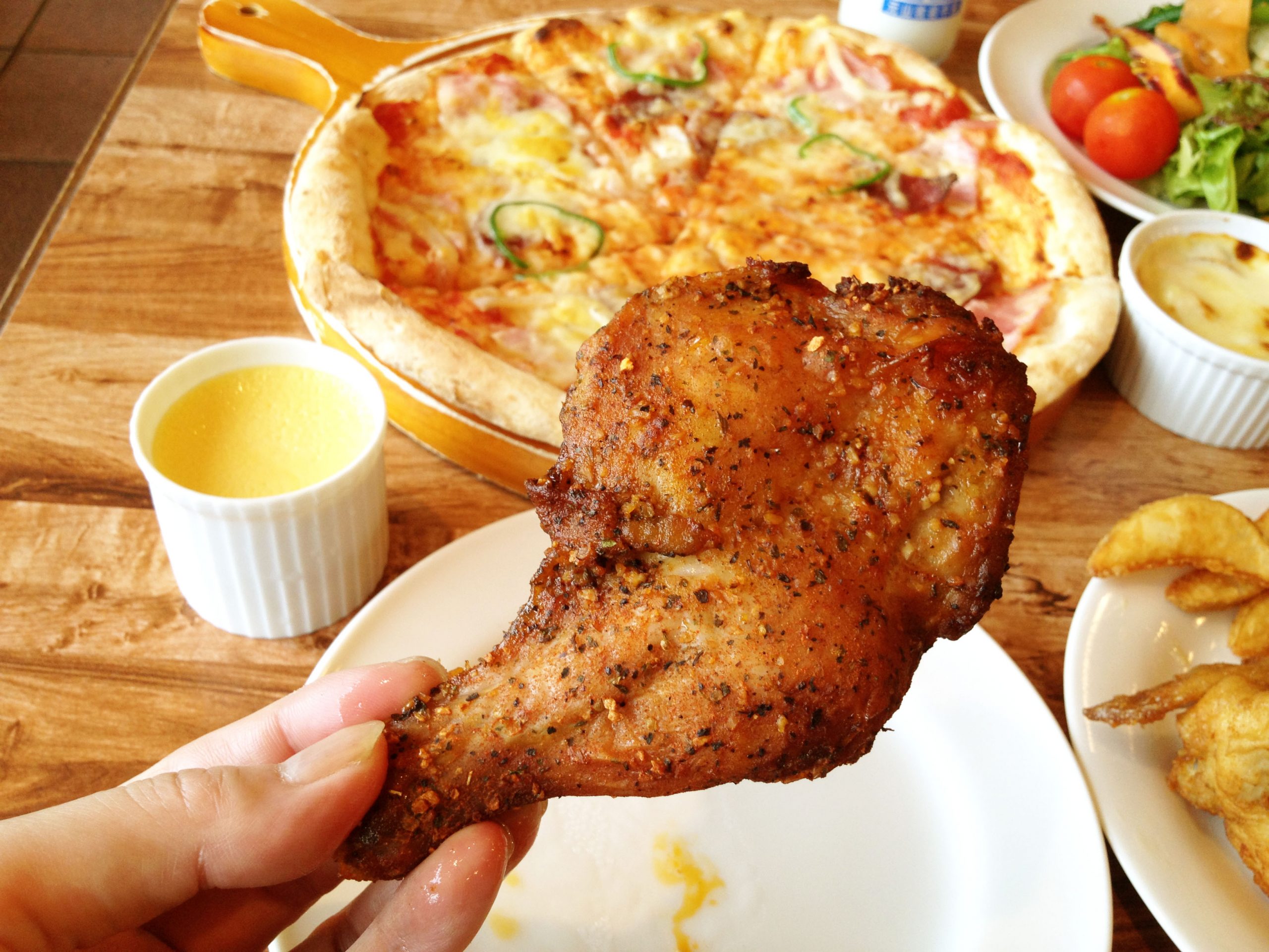 ケンタッキーフライドチキン実験農場だったレストラン「ハーベスター八雲」のフライドチキンに感動した話