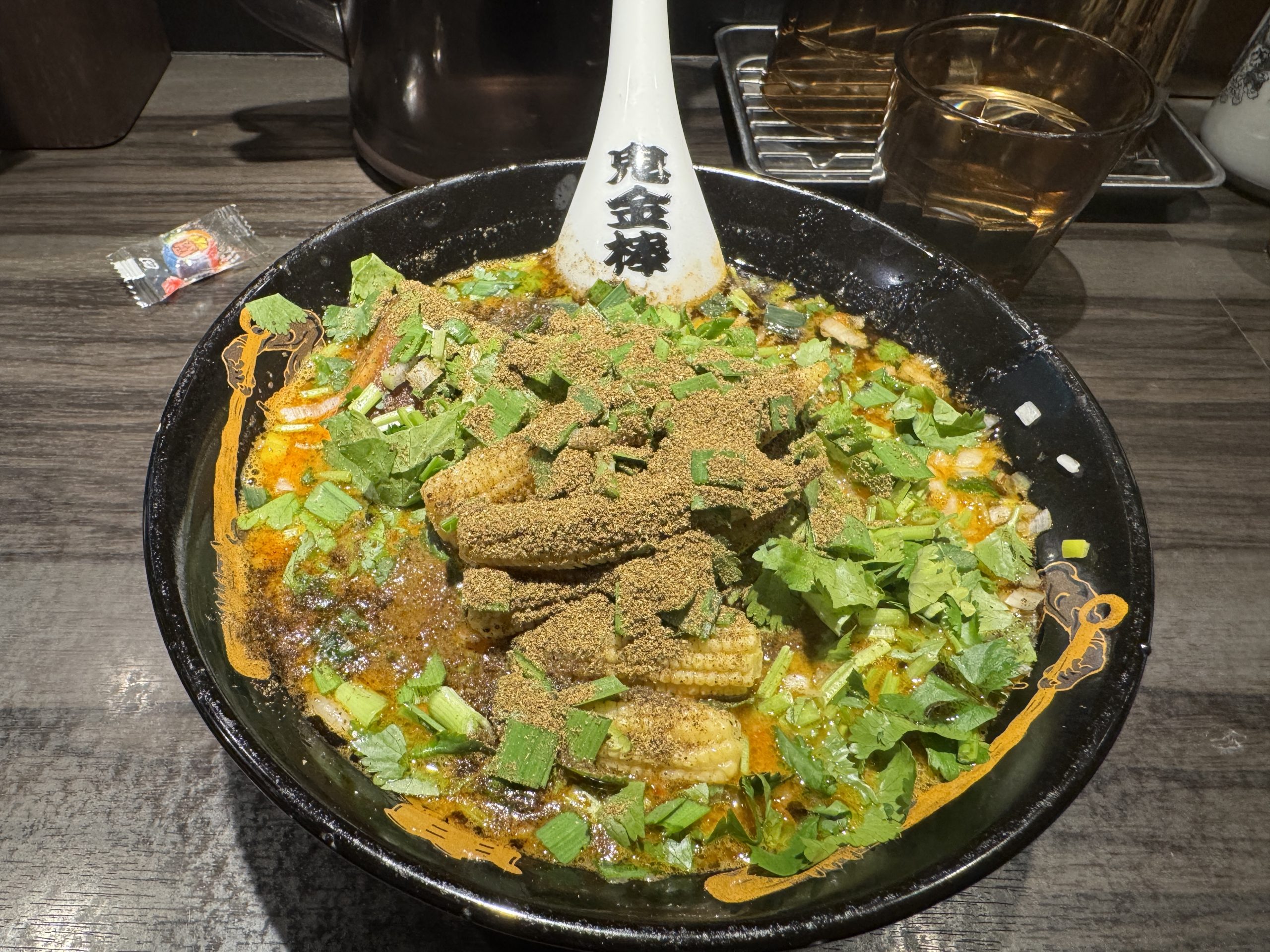 鬼金棒のラーメンの最適解はコレかもしれない→ シビレだけ極端に最強MAXにしたラーメン