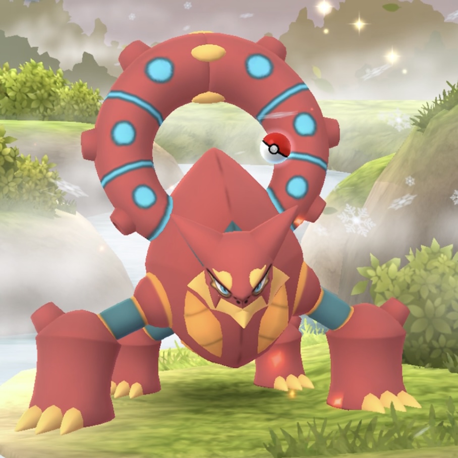 ボルケニオンの色違いがついに解禁 / そのうち続行リサーチで実装されそう【ポケモンGO】