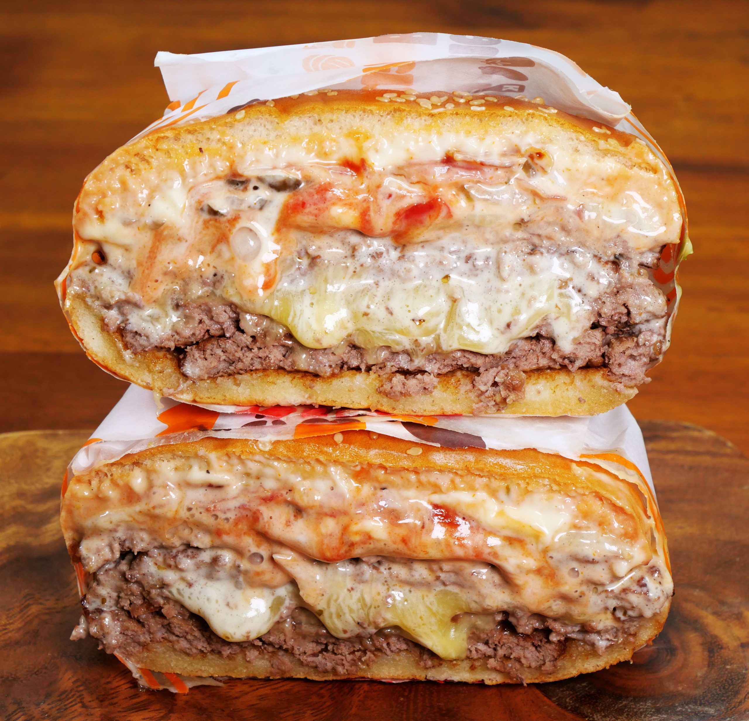 バーガーキングの「アルファキング・イエティ ザ・ワンパウンダー」だよ