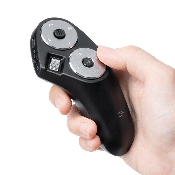 サンワサプライの空中操作可能なワイヤレスハンディマウスの改良版「400-MAWBT204BKN」