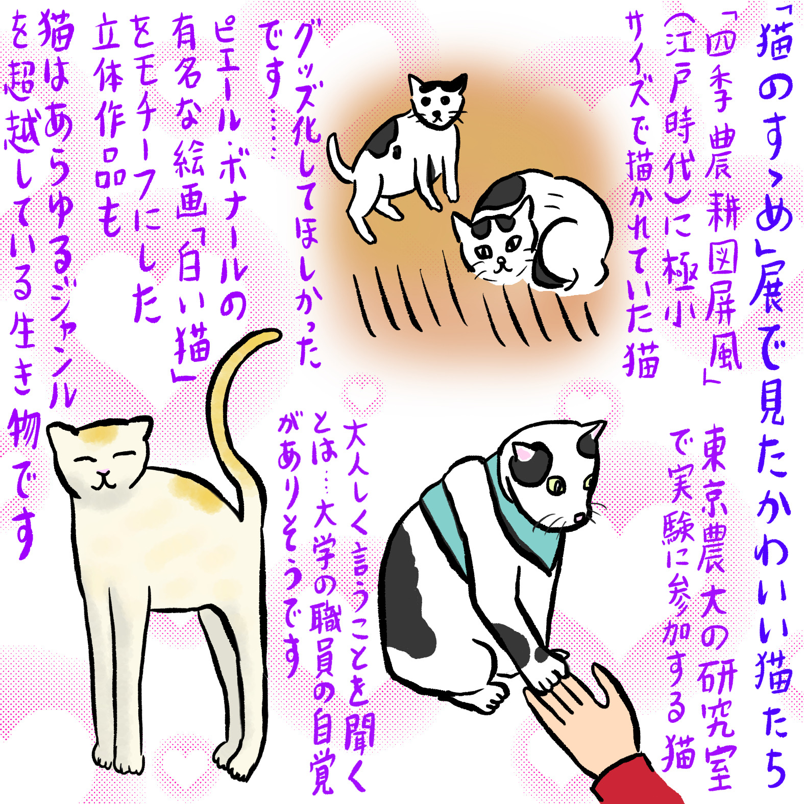 全猫好きにおすすめしたい　東京農大の猫についての企画展